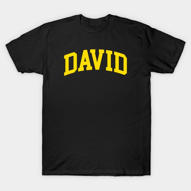 David T-Shirt by monkeyflip